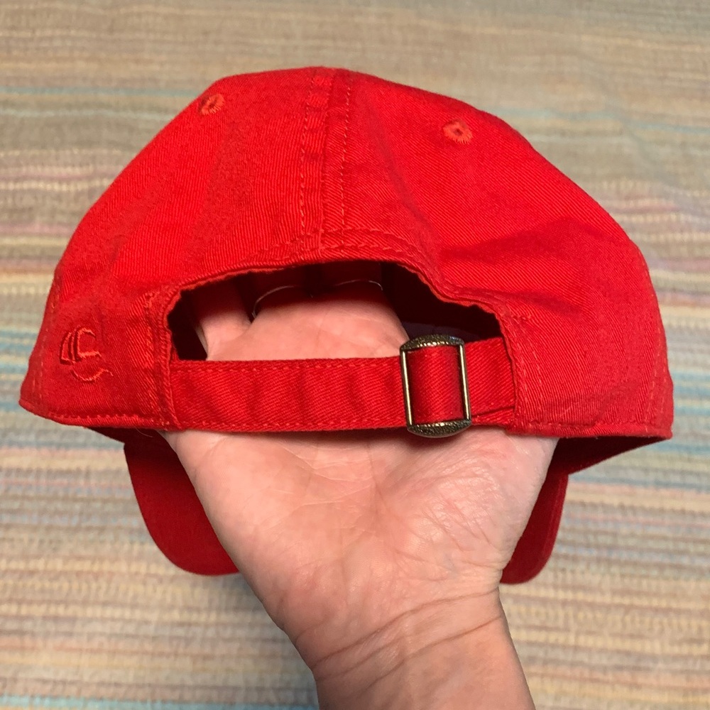 Red BBQ Embroidered Cap - Picture 2 of 3